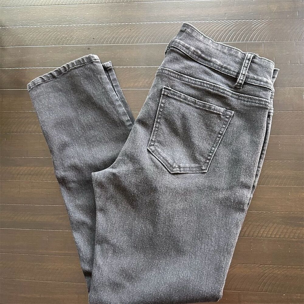 Angels Forever Young Women's Curvy Convertible Jeans Gray Size 12